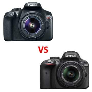 Canon 1300D vs Nikon D3300, Dua Kamera DSLR Untuk Pemula
