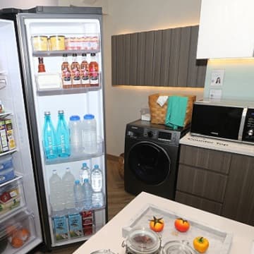 Dapur Nyaman Pada Hunian Modern Dengan Teknologi Samsung