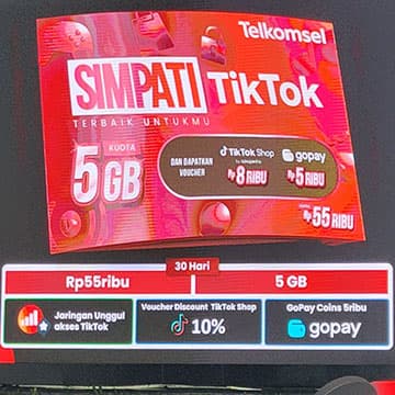 SIMPATI TikTok Kolaborasi Telkomsel, TikTok, dan GoPay Dukung Kreator & UMKM
