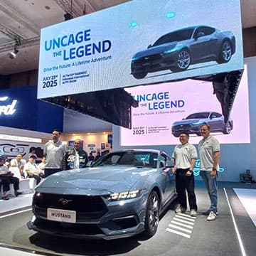 Ford Mustang 2.3L EcoBoost Resmi Hadir di Indonesia, Debut Perdana di GIIAS 2025
