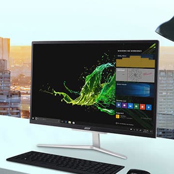 Desktop AIO PC ACER Terbaru, Hemat Ruang Tapi Powerfull!