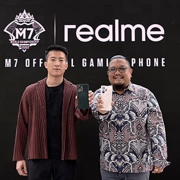 realme dan MOONTON Games Pilih realme 15 Pro 5G sebagai M7 Official Gaming Phone