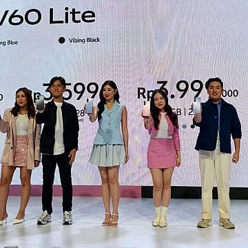 vivo V60 Lite Rilis di Indonesia, Desain Stylish untuk Generasi Muda!