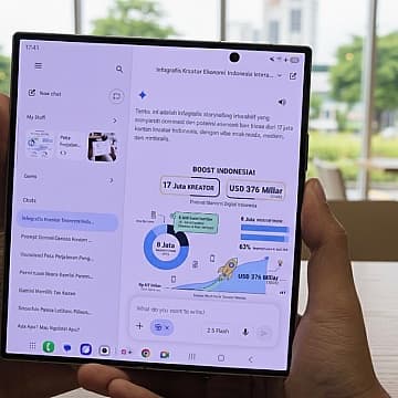 Galaxy Z Fold7 Jadi Andalan Remote Worker dengan Gemini AI