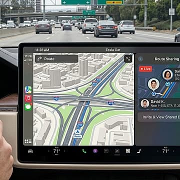 Fitur 'Route Sharing' di iOS 26.4 Disebut Jadi Kunci Hadirnya Apple CarPlay di Tesla