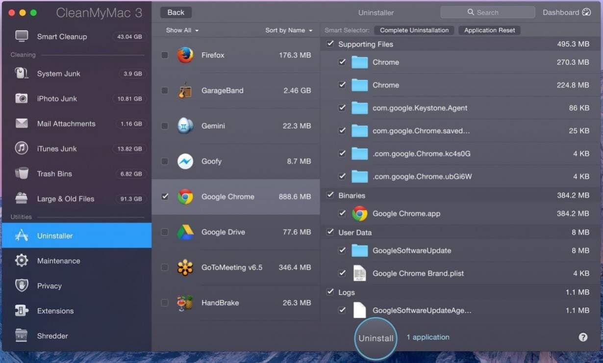 uninstaller