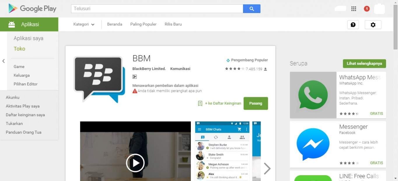 Instal BBM