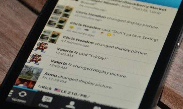 Update Status BBM