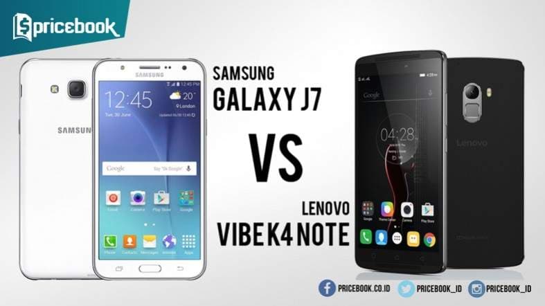 Lenovo K4 Note Vs Samsung Galaxy J7