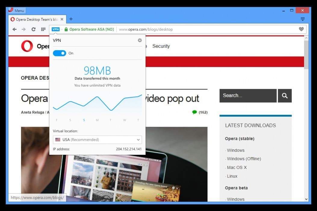 Update Opera