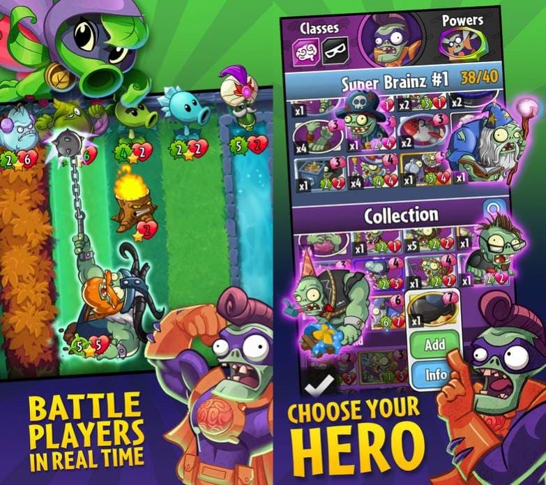 Plants vs Zombies Heroes