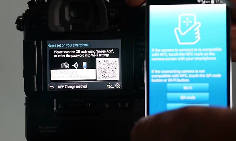 kamera NFC Panasonic Lumix