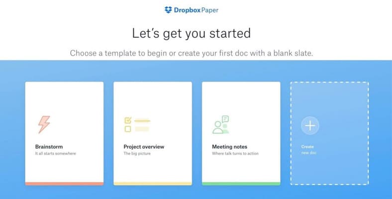 Dropbox Paper