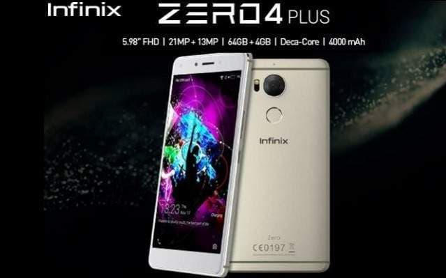 Infinix Zero 4 Plus