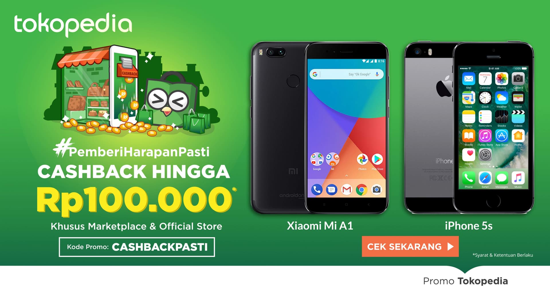cashback tokopedia