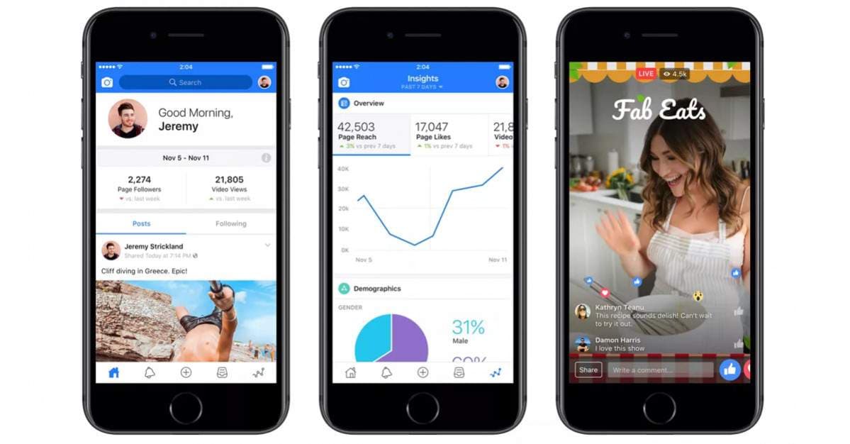 facebook creator app