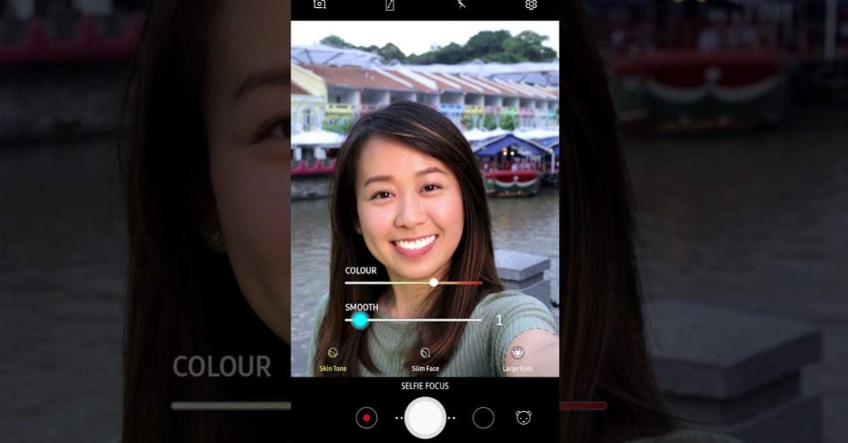 Samsung selfie focus
