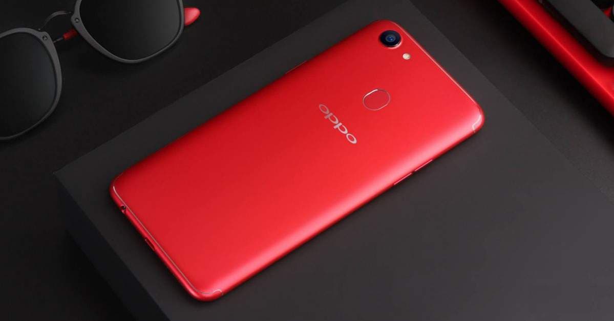 Oppo f5 red