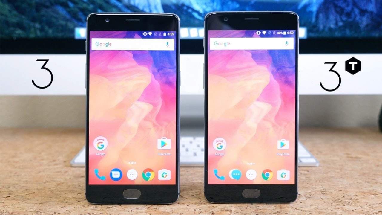 oneplus 3 and 3t