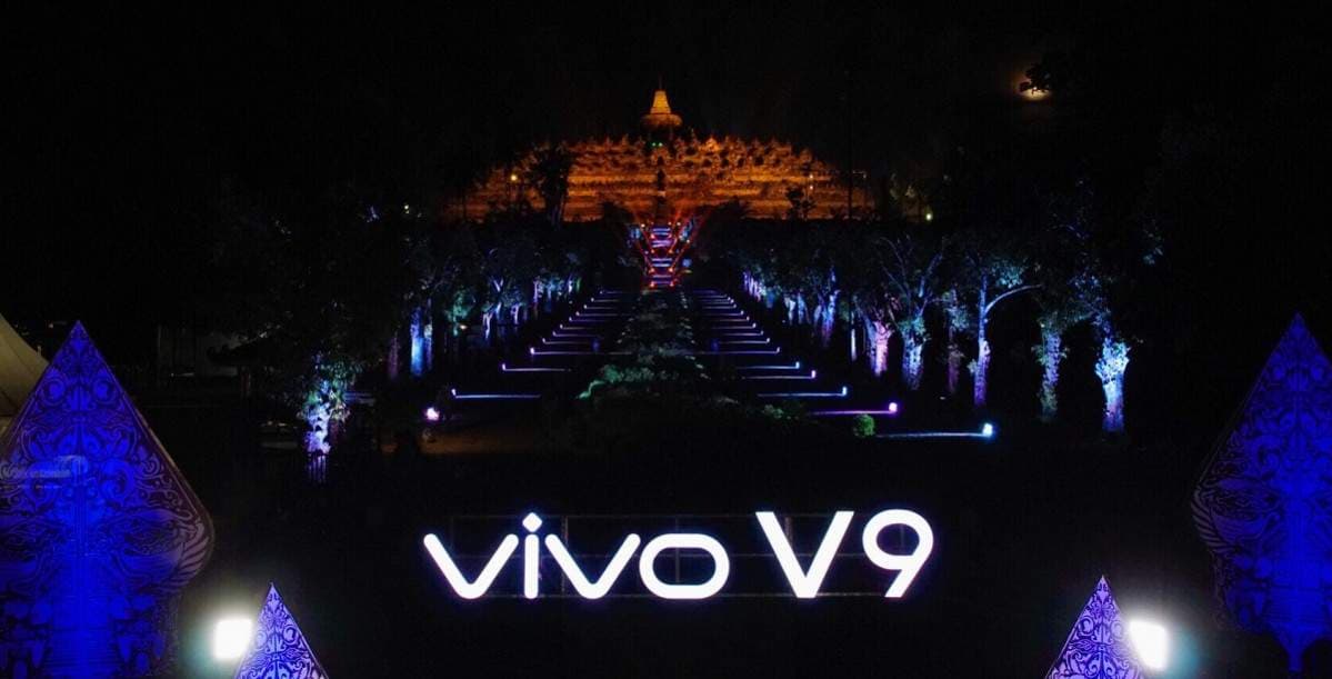 launching vivo v9 di borobudur