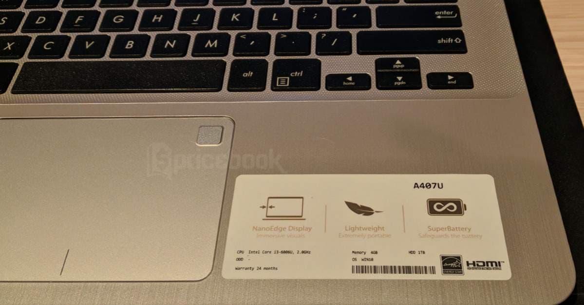 Asus Vivobook A407