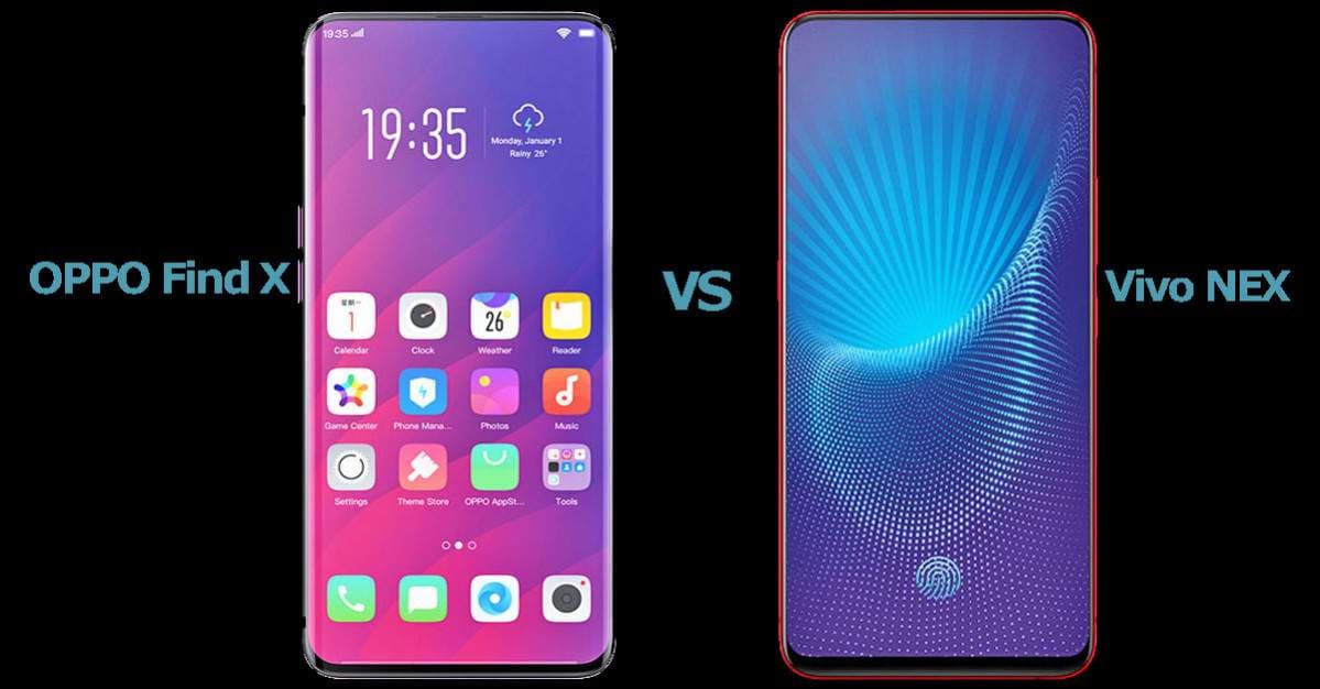 Oppo find x vs vivo nex