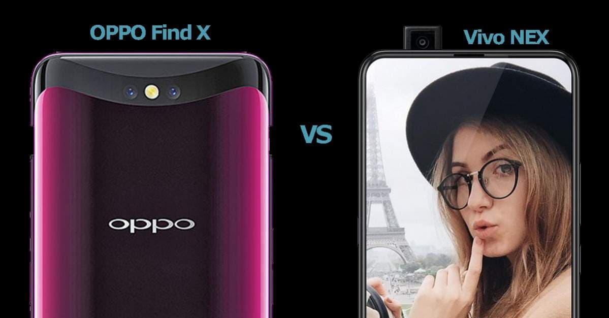 oppo find x vs vivo nex