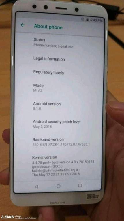 xiaomi mi a2