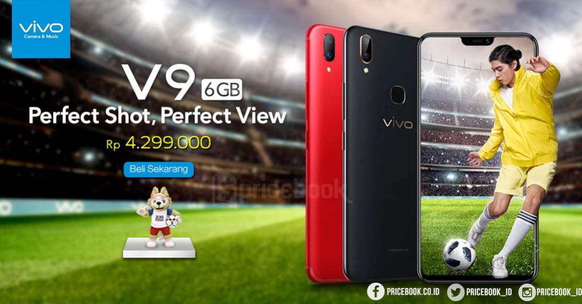 Vivo V9 RAM 6GB
