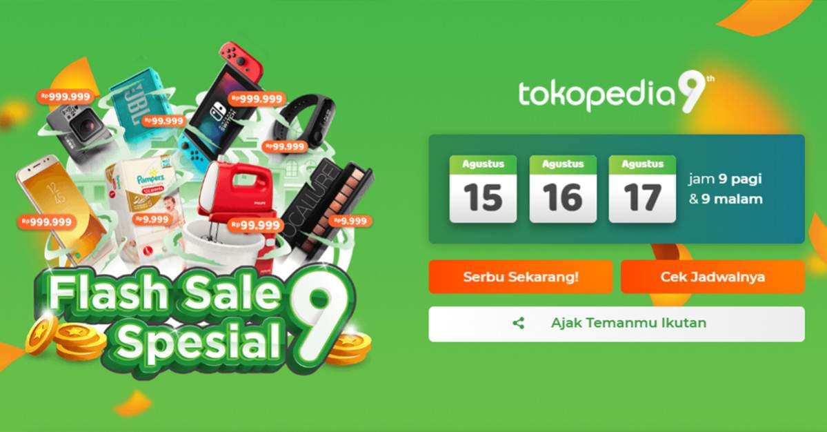 Promo Tokopedia