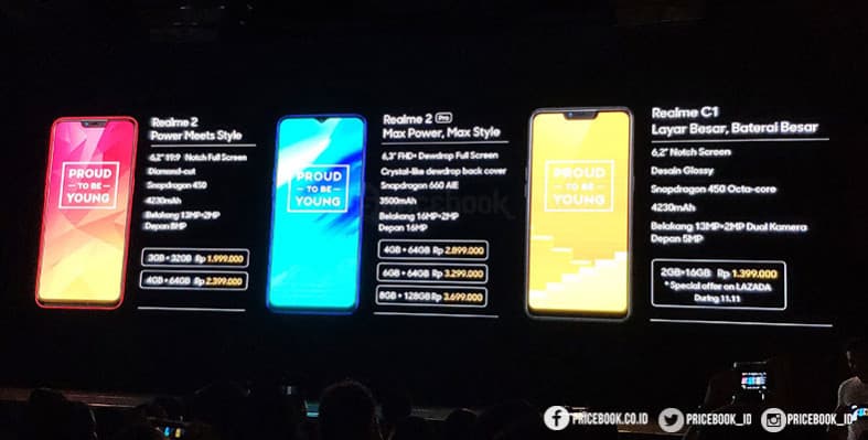 harga realme 2 dan harga realme c1