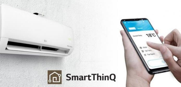 AC LG Intverter SmartThinQ