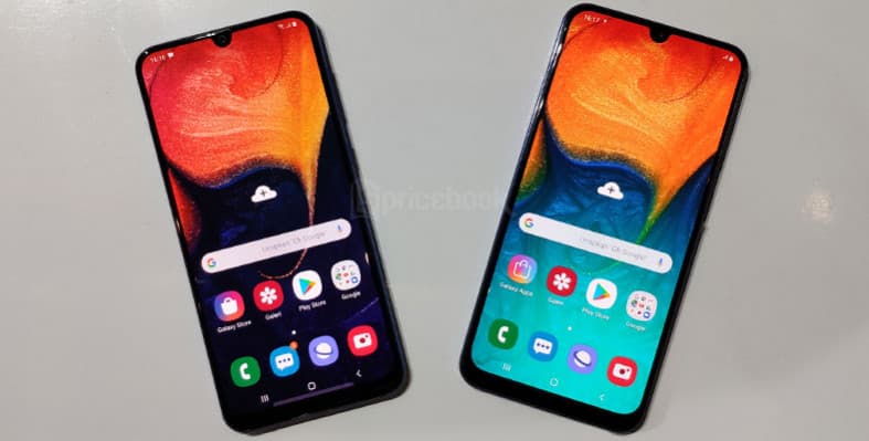 Beda Spesifikasi dan Harga Samsung Galaxy A50 dan A30