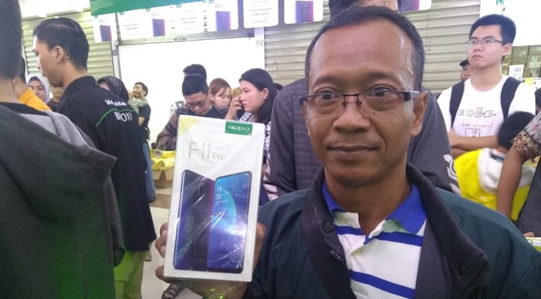 penjualan perdana oppo f11 pro