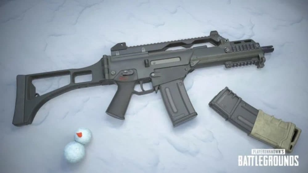 senjata baru pubg g36c