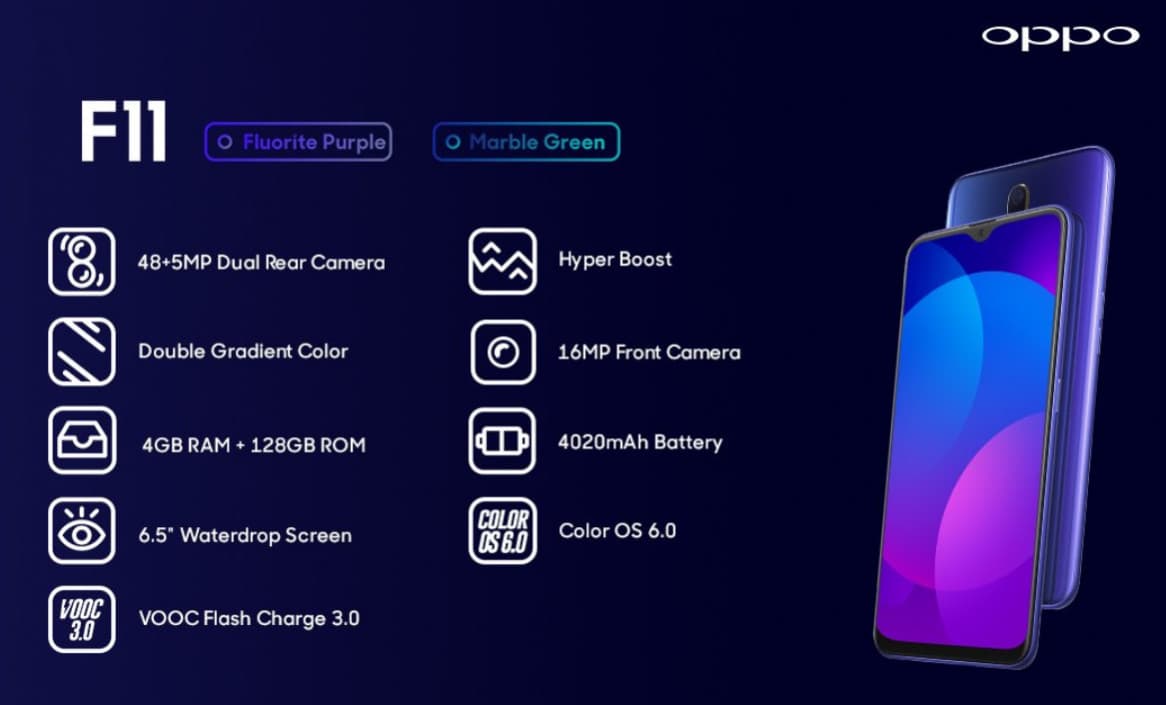 OPPO F11 hadir di pasar offline