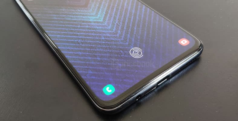 On Screen Fingerprint