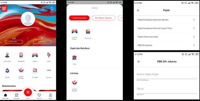 pajak link aja