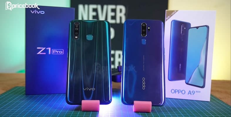 vivo z1 pro vs oppo a9 2020