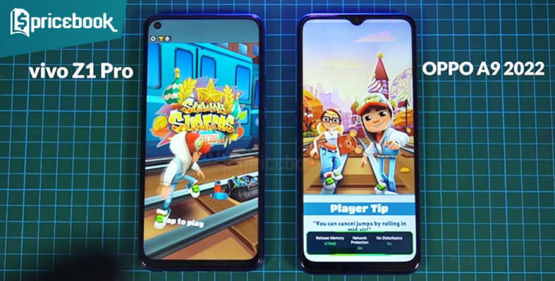 vivo z1 pro vs oppo a9 2020