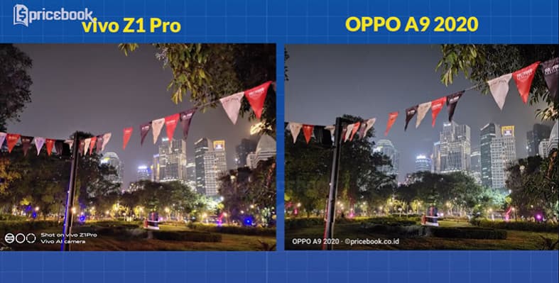hasil foto vivo z1 pro vs oppo a9 2020