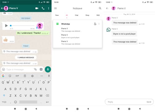recovery whatsapp