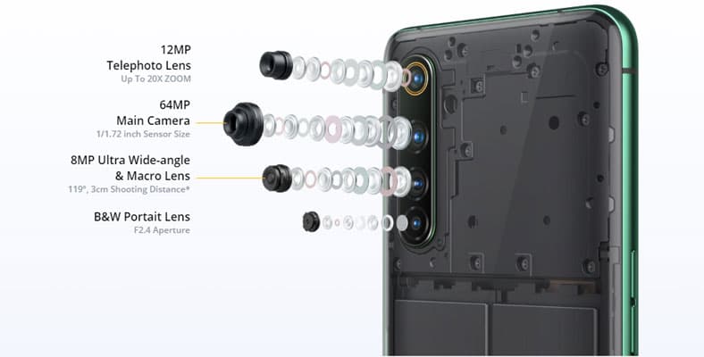 kamera realme x50 pro 5g