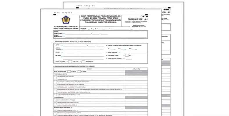 formulir spt tahunan