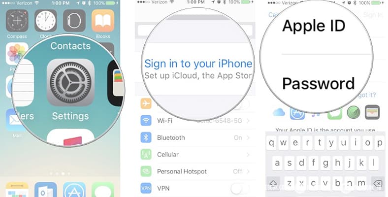 buat apple id baru di iphone bekas