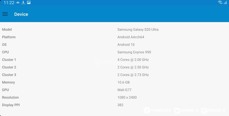 spesifikasi samsung galaxy s20 ultra