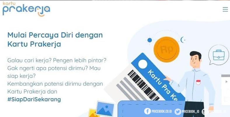 uang saku dari kartu pra kerja