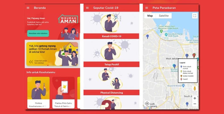 cara menggunakan aplikasi 10 rumah aman