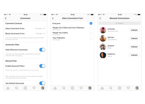 hapus komen di instagram