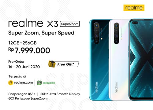 harga realme x3 superzoom